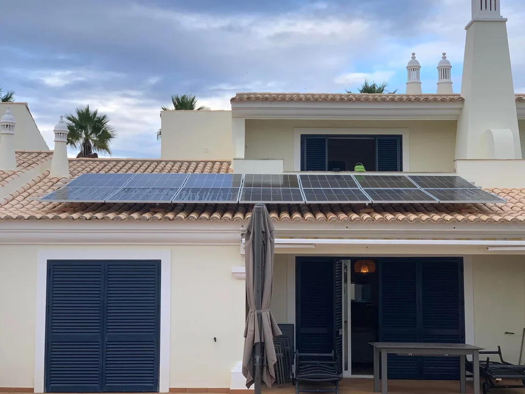 Solar Installation at Castro Marim Golf Clube Resort: 14 Sharp Panels with KOSTAL Plenticore Plus