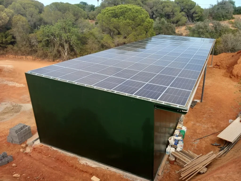 Dual Solar System at a Winery in Porches